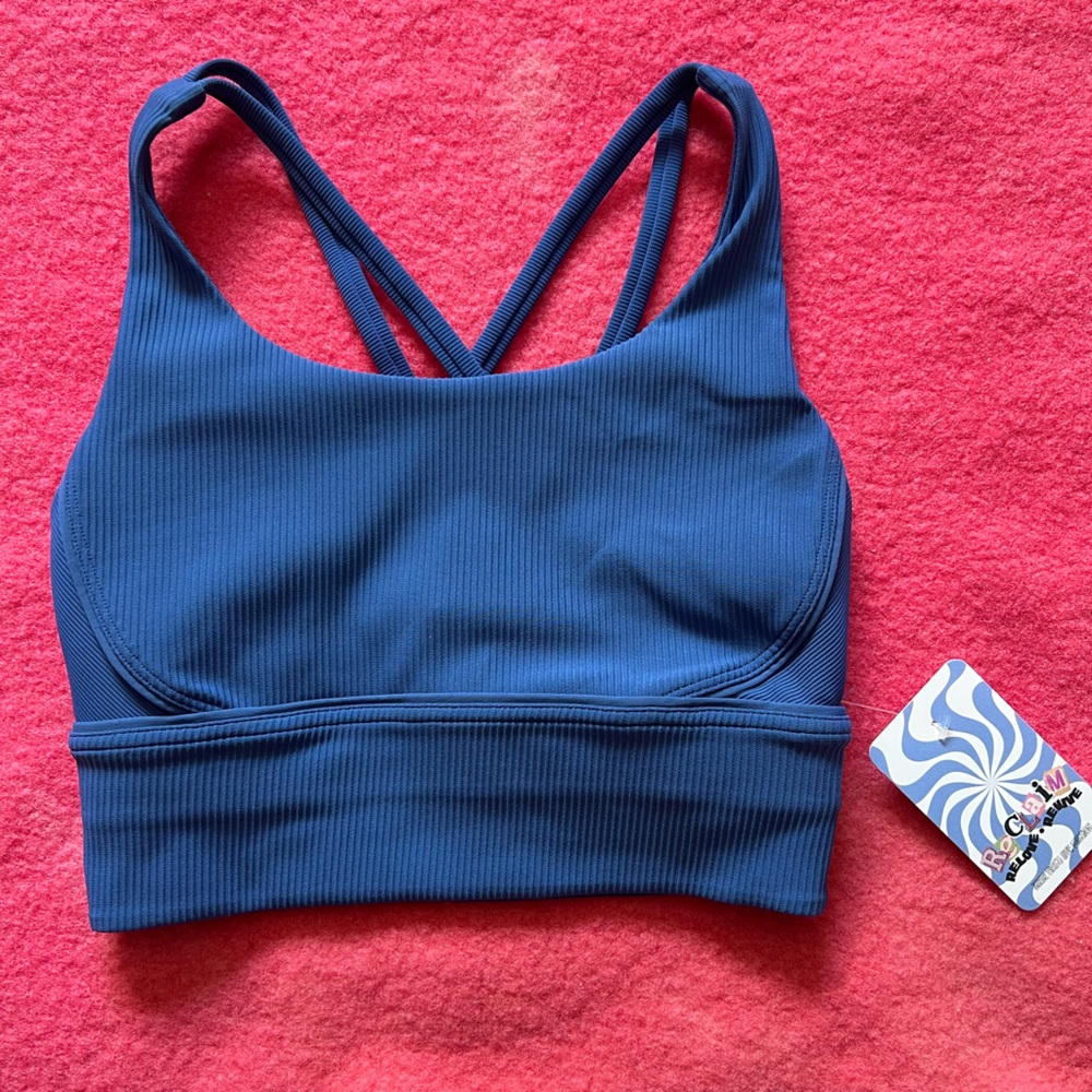 lululemon athletica Blue Sports Bra